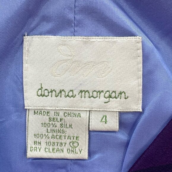 Donna Morgan Galaxy Grometric Dress Women's Size 4 - Picture 3 of 6